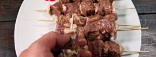 шашлык из свинины в духовке. Шаг 6