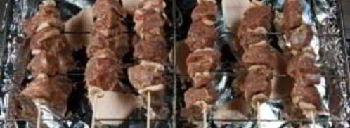 шашлык из свинины в духовке. Шаг 8