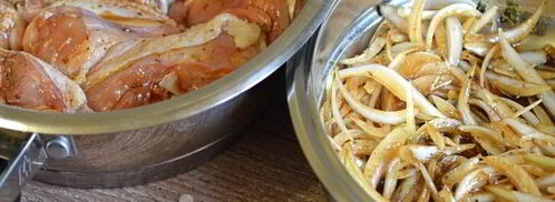 шашлык на сковороде. Шаг 6