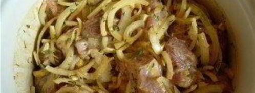 шашлык в духовке в банке. Шаг 3