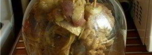 шашлык в духовке в банке. Шаг 4