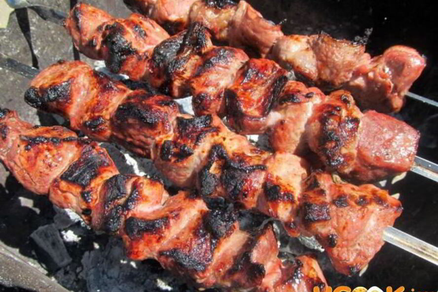 Рецепт шашлыке на минералке из свинины