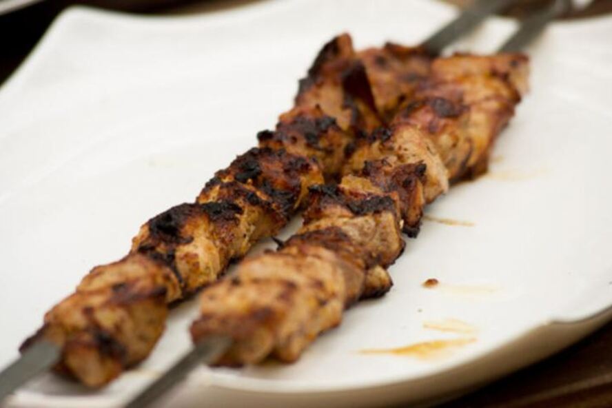 Рецепт свиного шашлыка на гриле