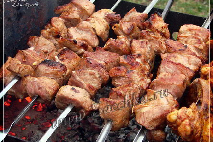 Рецепт вкусного шашлыка
