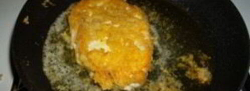 куриный шницель с сыром. Шаг 4