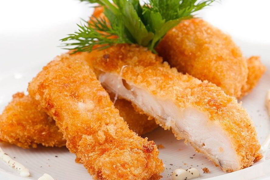 Рецепт куриного шницеля в панировке