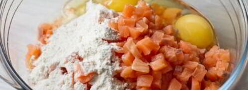 рубленые шницели из лосося. Шаг 5