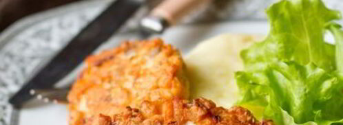 рубленые шницели из лосося. Шаг 12