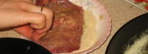 шницель австрийский. Шаг 5