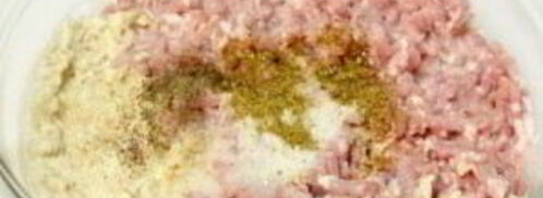 шницель из фарша с яйцом. Шаг 4