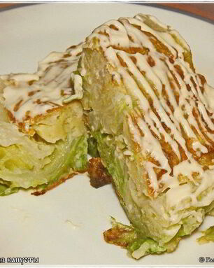 Шницель из капусты