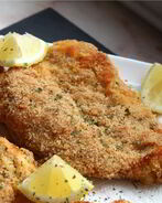 Шницель из куриного филе в духовке