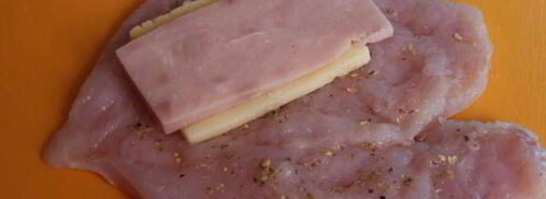 шницель из куриной грудки кордон блю. Шаг 7