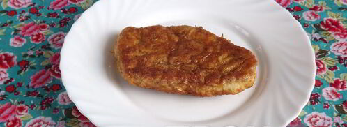 шницель из куриной грудки в лимонно-чесночной панировке. Шаг 8