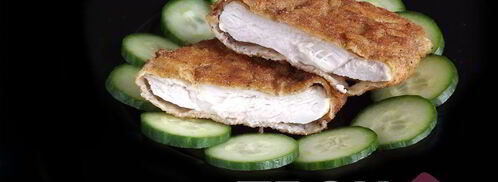 шницель из куриной грудки в лимонно-чесночной панировке. Шаг 9