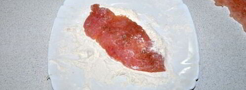 шницель из курицы по-милански. Шаг 4