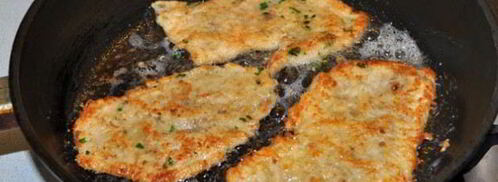 шницель из курицы по-милански. Шаг 8