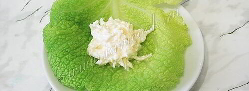 шницель из савойской капусты с сырной начинкой. Шаг 9