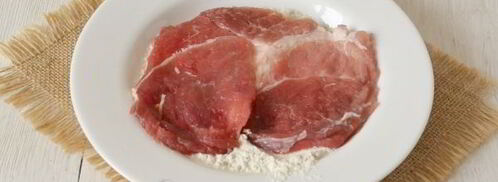 шницель из свинины в духовке. Шаг 8