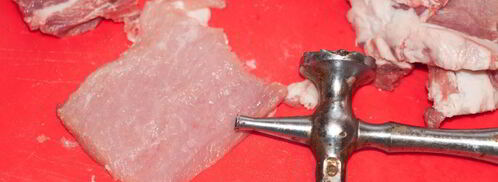 шницель на сковороде. Шаг 3