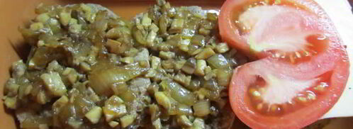 шницель по-флорентийски с шампиньонами. Шаг 10