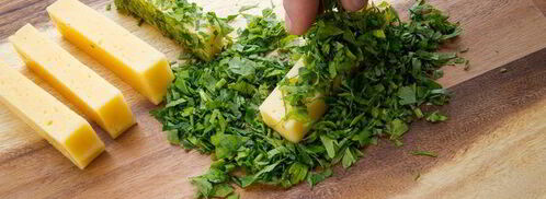 шницель с сыром в беконе. Шаг 4