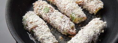 шницель с сыром в беконе. Шаг 6