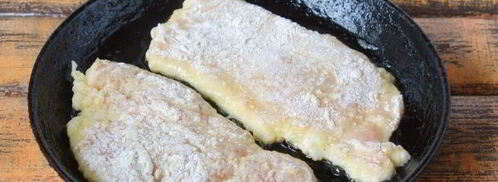 шницель с сыром. Шаг 8