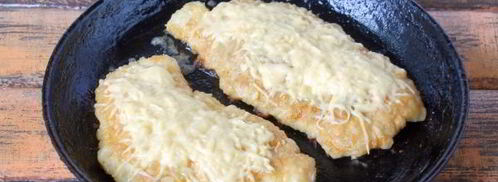 шницель с сыром. Шаг 11