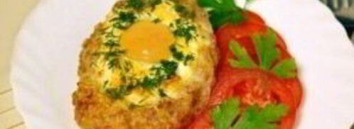 шницель с яйцом. Шаг 6