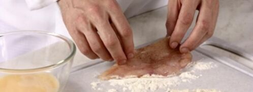 шницель столичный. Шаг 3