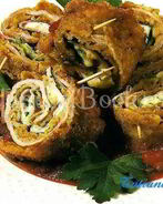 Шницели алла миланезе фаршированные