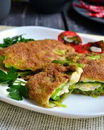 Шницели из савойской капусты с сыром