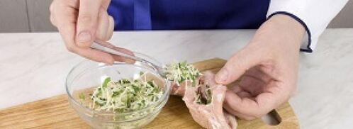 шницели с пряной начинкой. Шаг 3