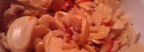 конкильони под сыром и стейк. Шаг 3