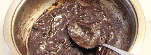шоколадный соус к стейку из говядины. Шаг 4