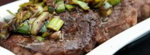 стейк из говядины на сковороде. Шаг 11