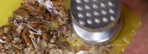 стейк из семги с грецким орехом. Шаг 3