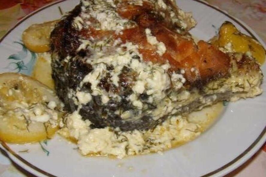 Рецепт стейка из семги в духовке запеченный