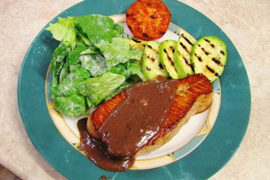 Рецепт стейка из семги