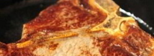 стейк на кости на сковороде. Шаг 4