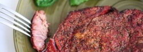 стейк рибай на гриле. Шаг 7