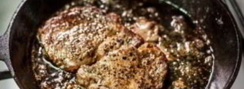 стейк рибай на сковороде. Шаг 5