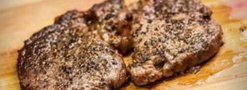 стейк рибай на сковороде. Шаг 7