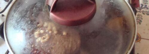 стейк с салатом микс. Шаг 10