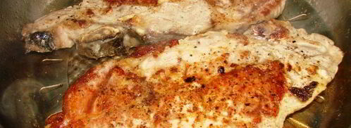 стейк свиной на косточке. Шаг 9