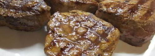 стейк торнедос с трюфельным маслом. Шаг 5