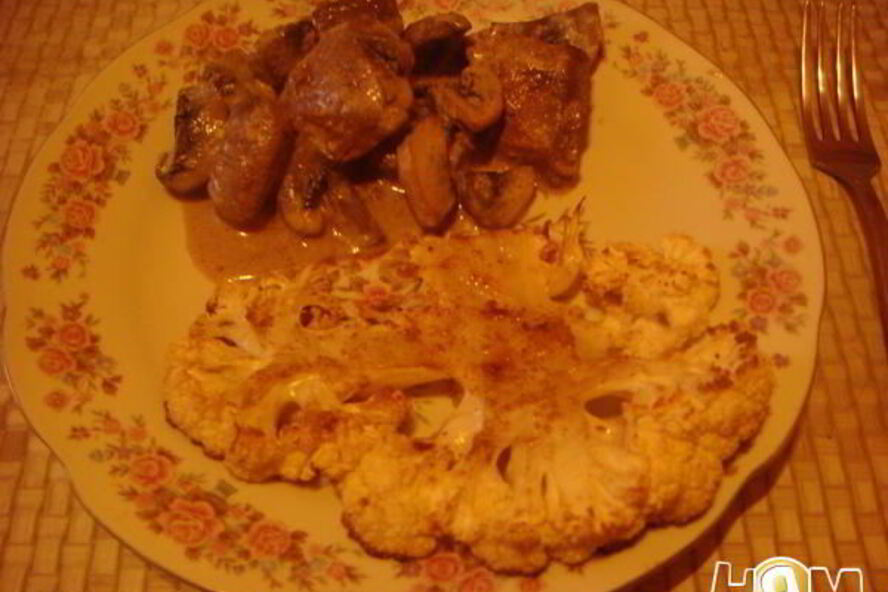 Рецепт стейков из цветной капусты