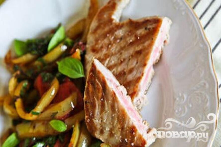 Рецепт стейков из тунца