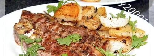 свиной стейк. Шаг 16